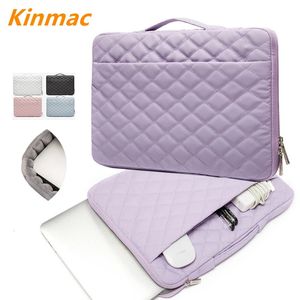 Brand Kinmac Laptop Bag 12131415156 polegadas Mulheres Lady Man Handle Sleeve Case para MacBook Air Pro133 Dropship KC58 240408