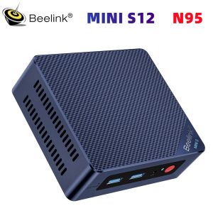 Pens Beelink Minis 12 Mini -PC -Alder Laken95 4C/4T, bis zu 3,4 GHz WiFi 5 Bluetooth 4,2 DDR4 8 GB 256 GB SSD 1000 LAN Office Mini PC