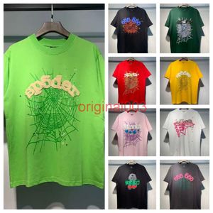 camiseta sp5der masculino designers femininos t camisetas pretas rosa branco blind tops verde homem moda moda camisa casual shorts roupas de manga uj