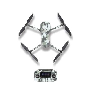 Telecamere camo -camuflaggio adesivo per la pelle in stile camuflaggio per dji mavic 2 pro zoom drone body remote controller Protezione della batteria Film M20113