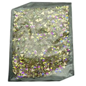 Removers Wholesale 360pcs/borsa per nail art di alta qualità Sintestone Flatback Crystals di vetro Pietre per decorazione per unghie Design