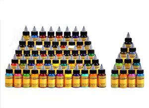 Professional 16 color set Tattoo Ink Pigment For Body Art Tattoo color Paint Cosmetics Permanent Tattoo Pigment268O3025302