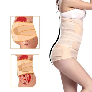 Dresses 3Pcs/Set Pregnant Women Belt After Pregnancy Support Belt Belly Corset Postpartum Bandage After Delivery Shaper Postnatal Girdle