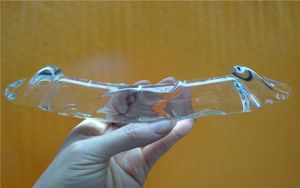 Women039s Big Large Glass Sex Toys Pyrex Penis Crystal Dildo New Realistic Double Headed Sex Dongs Lesbian Phallus Anal Plu4789537