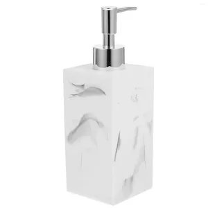 Dispensatore di sapone liquido shampoo contenitore imitazione pompa in marmo bottiglia portano cucina decorazione del bagno
