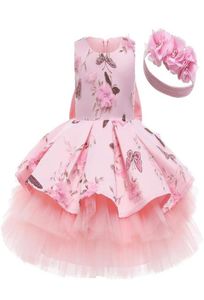 Girl039s Elbiseler Doğum Giysiler Prenses Elbise Kız Bebek Noel Kostüm Bebek Parti İlk 1. Yıl Doğum Günü295B7451070