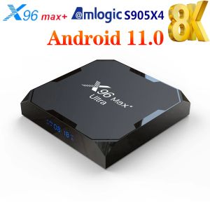 Box x96 Max Plus Box Android11 ​​2022 Amlogic S905x4 Quad Core 4K TVbox AV1 Dual WiFi USB3.0 Smart HD 8K Player Setop Box