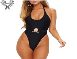 Maitador de maiô de uma peça de perna alta One Piece Swim Hater Swimwear 2019 Badpak feminino May Bathing Sits Tanga Beach Sexy 1 peça Monokini Y16169687