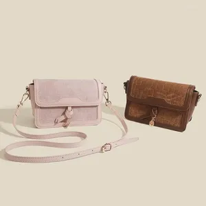 Worki duffel Maxdutti Casual Square Bag Women One ramię dziewczęta mody Cross Body