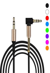 Cabo de áudio auxiliar universal de 35 mm Slim e Soft Aux Cable para fones de ouvido carro estéreo7813898