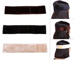 2020 Mulheres lactas de renda girp banda de cabelo ajustável Velvet Wig Grip Hair Band Big Girls Bandas de Wiggery Acesso à cabana da cabeça M18304843436