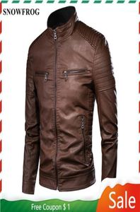 Men039s Fur Faux Clothing Jacket Motocycle Biker Man 2021革の春の男性ジャケットCOT FLEECE3404339
