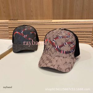 2024 Export to Europe and America Original High Quality and Correct Version G Tiger Printed Baseball Hat Fashion and Simplicity