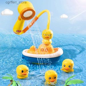 Baby Bath Toys Bath Toys for Kids Electric Duck Sucker BaBy Bath Toys Spray Water Toys for Kids Outside Pool Bathtub Toys Sprinkler L48