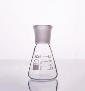 Lab Supplies 5010000ml Glass Erlenmeyer Flask Conical Bottle 2429 Joint Chemistry Glassware9192049