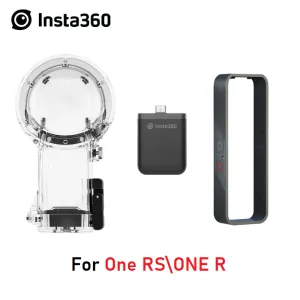 Камеры Insta360 One Rs/R вертикальная батарея батарея 360 Объект объектива для оригинальных аксессуаров для спортивной камеры Insta 360
