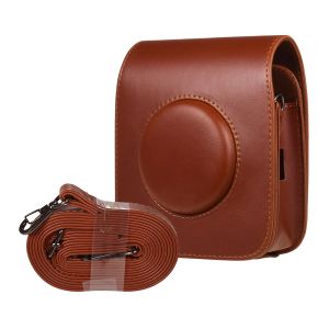 Torby do Fujifilm Instax Square Sq20 Sq10 Camera Case Pu Skórzowy zabytkowe pasek na ramię w woreczku Ochrona kamery.