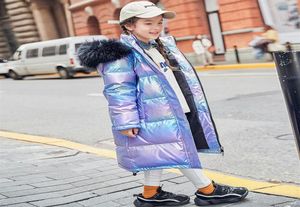 新しいファッションの子供たちの暖かい冬のジャケットコートボーイ服の子供たちフード付き長い防水パーカー20092112736271