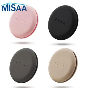 Förvaringslådor Miljövänlig väska Spara Space Makeup Box Portable Washable Silicone Soft Material återanvändbart