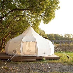 Namioty i schroniska 2023 Popularny model w USA na świeżym powietrzu Camping Star Tomair Dome Tent Glamping L48