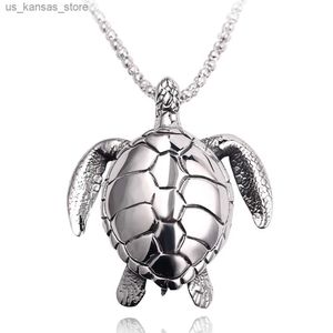 Pendant Necklaces Women Alloy Sea Turtle Pendant Necklace Animal Wedding Beach Necklace Women Jewelry Gift240408T62S