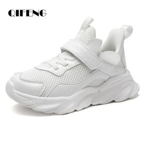 Sneakers 2022 Children White Casual Shoes Boys Light Mesh Sneakers Student Kid Summer Size 5 8 9 12 13 Sport Footwear Winter Toddler Boy