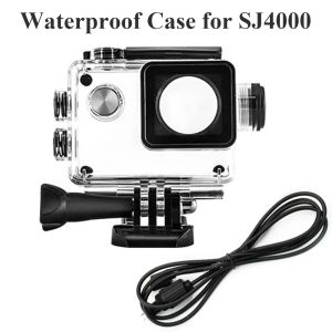 Камеры водонепроницаемый корпус для SJ4000 Action Sport Camera Diving Подводный водонепроницаемый корпус корпус для коробки для защиты аксессуаров