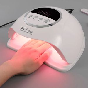 Suszarki 320 W Słońce X20 Max UV Lampa paznokciowa do manicure 72LEDS Maszyna suszenia żelowa z dużą LCD Touch Profesjonalna inteligentna suszarka do paznokci