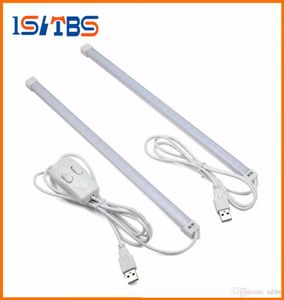 Portable USB LED Night light DC 5V Hard Rigid Reading lamp Strips LEDs Tube Bulb Desk Table Book Work Study lighting1496474