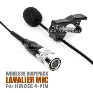 Mikrofoner Bindklipp på Lapel Mic för Audio Technica ATW T210 T300 T310 T210A T 210 300 310 Trådlöst system Bodypack Lavalier Microphone