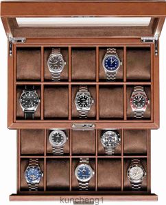 Rothwell 20 Slot Leather Watch Box L Uxuryw atchc ased isplayj ewelryo rganizerl ockingw atchd isplayc aseh worledw ithl arger ealg lasst opw a tchbo xor ganizerfo rme n