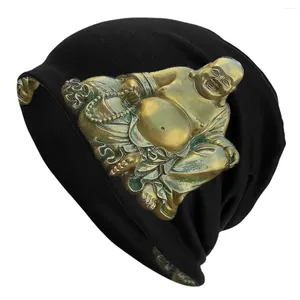 Boinas Golden Buda Buda A quente Capfot Fashion Bonnet Hat de Autumn Winter Felinha ao ar livre Haps para homens adultos adultos