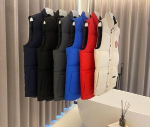 Designer Men039S Vest Down Coat Black and White Red Grey Blue Parker Men039S Winter Jacket Trench Women039S Fashion Plus 7653710