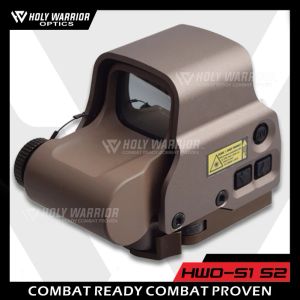 البصريات Holy Warrior S1 Sier Coated Glass Eqtech Exps3 Holographic Sight Red Dot Hunting أو AirSoft GBB AEG استخدام التفاصيل الكاملة استعادة