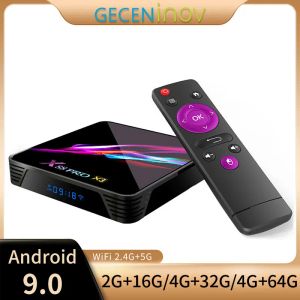 Box X88 Pro X3 TV Box Android 9.0 Amlogic S905X3 Dual WiFi 4K 1080p 4 GB 32 GB 64 GB 128 GB Set Top -Box HD Media Player Neue