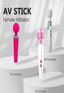 2022Por Orgasmvibrator for Women Sex Toys Electric AV Stick Sex Toys per un paio di masturbatore per donna Vagina Dildo Anal Plug34068480988