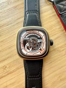 Hot 2024 Nyaste mode SevenFriday Watches Brand Wuman Watch PS Series PS2/02 Men Auto Mechanical Watch Men's Watches Miyota Movement