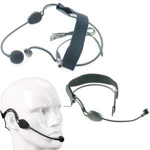 Microfoni Nero SM28 Headwear Microfono cardioide per sistema di cuffie Shure Wireless BeltPack TA4F Mini