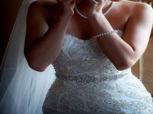 Neue krasse Kristalle Hochzeitsgürtel Rassestones Brautflügel billige Perlenkristalle Hochzeit Schärpe Ribbon Bridal Accessoires5079296