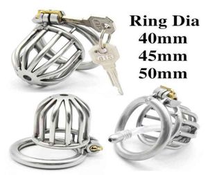 NXY Device Small Size 304 Stainless Steel Cock Cage Lock Adult Games Metal Male Belt Penis Ring Sex Toys for Men Sexshop12214289009