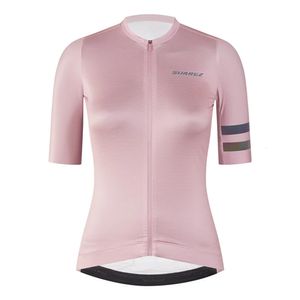 Suarez Womens Professionaler Kurzarm -Radsportteam -Jerseys Mountain Bike Kleidung Camisa Bike Feminina Camisa de Time 240323