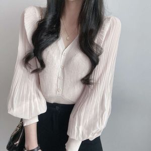 Internet Famous Knitted Cardigan for Women in Early Spring Autumn, Slim Fit and Versatile Short Sweater, Small Jacket