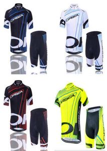 2017 Orbea Bisiklet Forması Kısa Jersey Ropa De Ciclismo Maillot Bisiklet Kıyafetleri Set Bisiklet Giyim Jel Pad Nefes Alabilir Spor S6458363