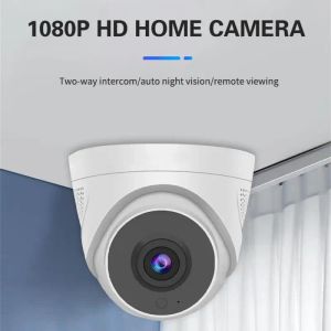 Kameror Ny A51080P trådlös IP -kamera WiFi 360 CCTV -kamera Mini Pet Video Surveillance Security Camera med WiFi Baby Monitor Mart Home