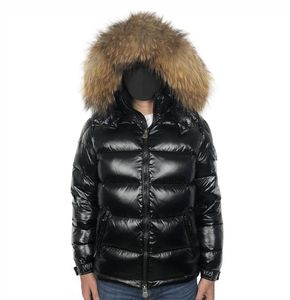 Men039s Down Jacket Hood Men Men Men Winter Parkas White Duck Down Coats Black еновая енота мех мужчина вниз куртка Man Sxxxl UK SCN L9373060