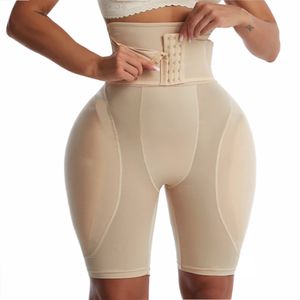 Hög midjetränare Body Shaper Padded Panty Buttock Booty Hip Enhancer Butt Shapers Seamless Lift Up Butt Lifter Control Panties 240407