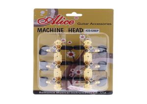 NAOMI Alice AOS020B3P GoldPlated 3 Machine Head Classical Guitar String Tuning Pegs Guitar Accessories1097422