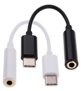 Słuchawcze Adapter Adaptera Kabel Kabel Cable C do 35 mm Audio Aux Adapter z pakietem OPP dla Samsung HTC LG9990419