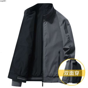Double Sided Spring and Autumn Casual New Mens Jacket