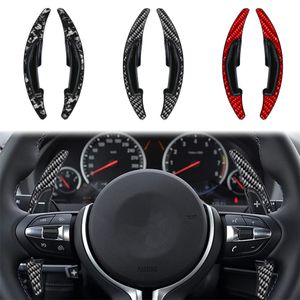 Car Accessories Steering Wheel Shift Paddle Carbon Fiber ABS Red/Black/Forged Shifter For BMW M3 M4 M5 M6 X5M X6M 14-23